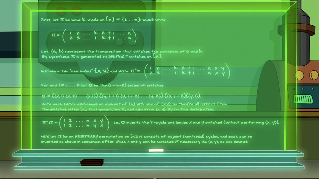 Sweet Clyde's Inversion Theorem